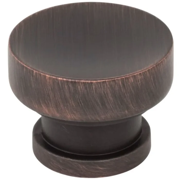 Jeffrey Alexander Elara 1-1/4″ Round European Style Concave Cabinet Knob / Drawer Knob