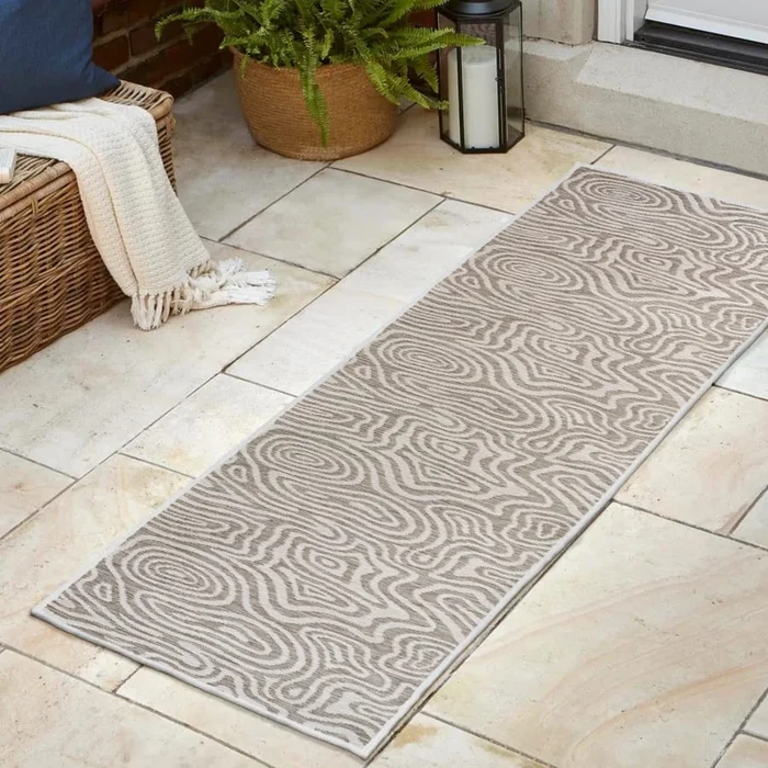 JONATHAN Y Lighting Savannah 2′ x 8′ Polypropylene Abstract and Geometric Indoor/Outdoor Runner Area Rug