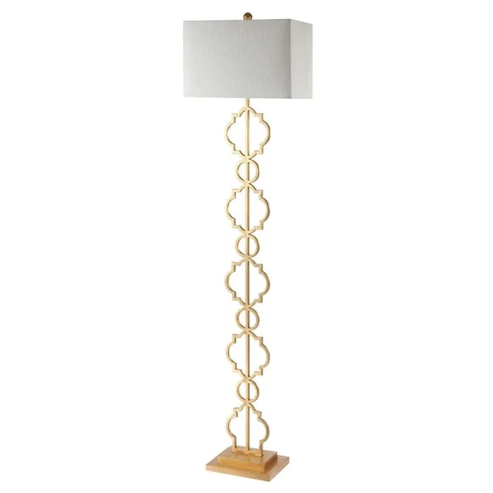 JONATHAN Y Lighting Selina 65″ Tall LED Floor Lamp