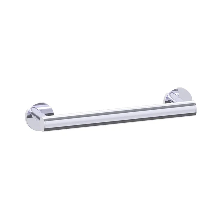 Kartners 9100 Series 12-inch Round Grab Bar 35mm-Black Nickel