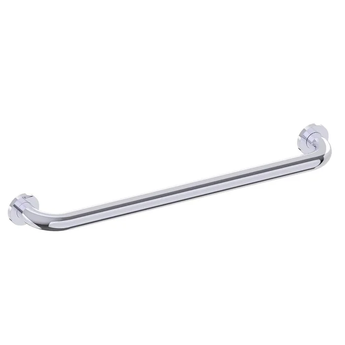 Kartners 9500 Series 24-inch Round Grab Bar-Polished Chrome