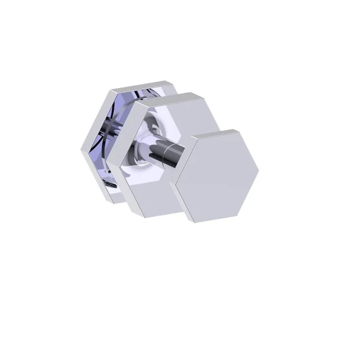 Kartners PISA – Single Shower Door Knob-Prosecco Bronze