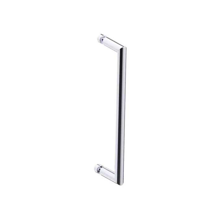 Kartners SEVILLE – 12-inch Single Shower Door Handle-Glossy White