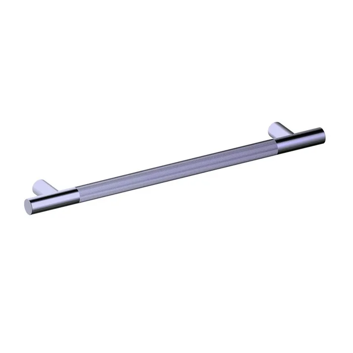 Kartners Straight Knurled – 24-inch Grab Bar-Rose Gold