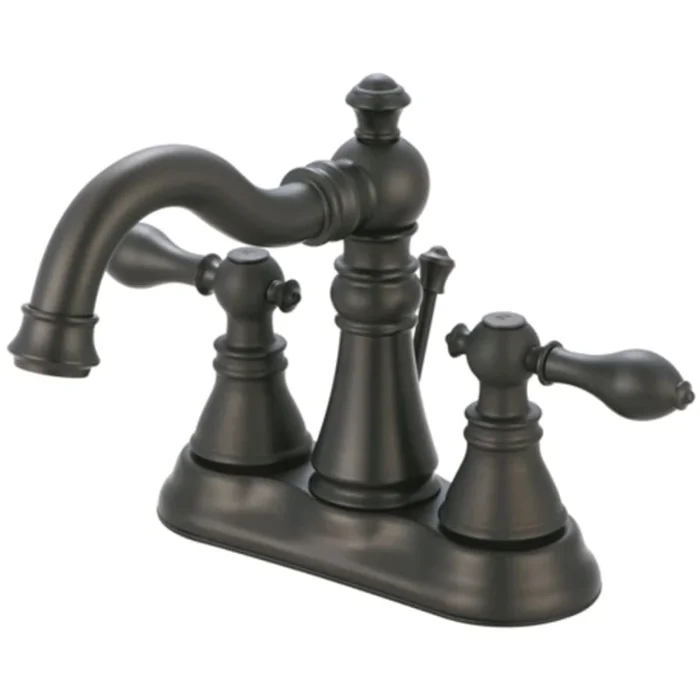 Kingston Brass American Classic Widespread Bathroom Faucet – Free Pop Up Drain Assembly with purchase