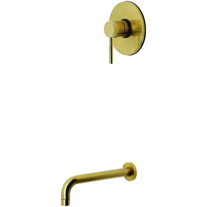 Kingston Brass Concord 10-13/16″ Tub Spout with Pressure-Balanced Valve Trim and Lever Handle