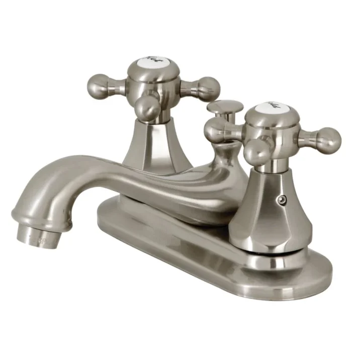 Kingston Brass Metropolitan 1.2 GPM Centerset Bathroom Faucet with Pop-Up Drain Assembly