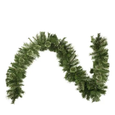 Kingston Cashmere Mixed Pine Artificial Commercial Christmas Garland – 50′ x 14″ – Unlit