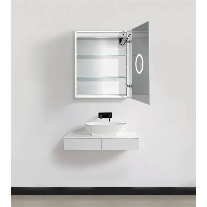 Krugg Svange 2430R 24” X 30” LED Medicine Cabinet w/Dimmer & Defogger