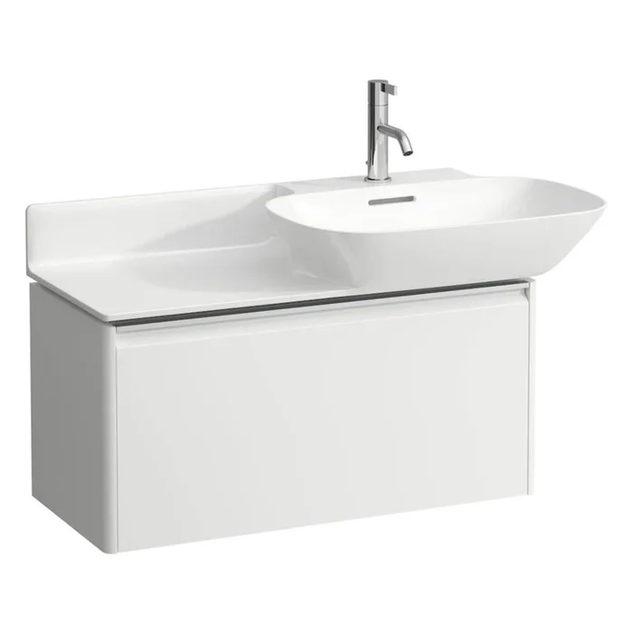 Laufen Vanity Only, 1 drawer, matching countertop washbasins 813301/2