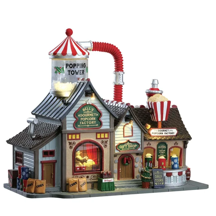 LEMAX Bell’s Gourmet Popcorn Factory, with 4.5V Adaptor #75188