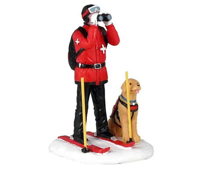 LEMAX Ski Patrol Figurine #12028