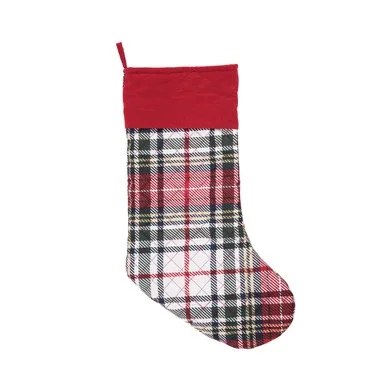 Lennox Embroidered Christmas Stocking