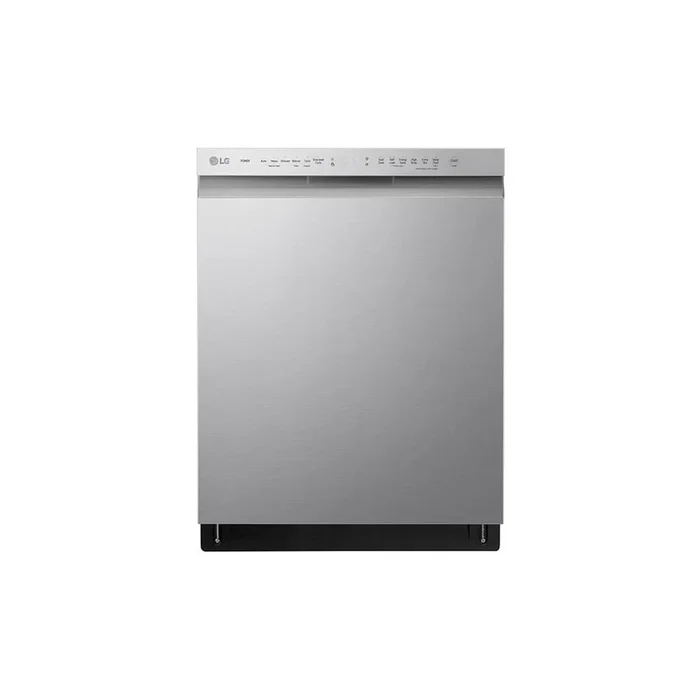 LG Appliances ADA Compliant, Front control, QuadWash, Stainless Interior, EasyRack Plus, 48dB, Stainless Steel