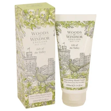Lily of the Valley (Woods of Windsor) by Woods of Windsor Nourishing Hand Cream 3.4 oz