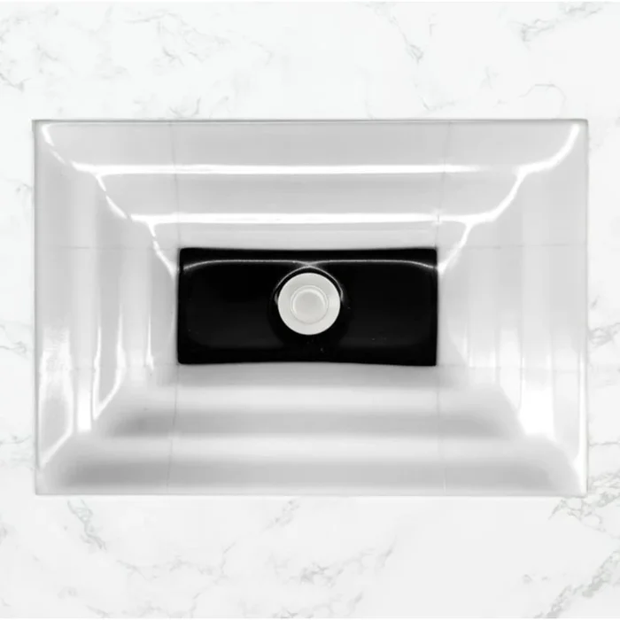 Linkasink 20″ x 14″ Medium Rectangular Artisan Glass Sink