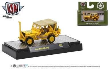M2 Machines Auto Thentics 1:64 1944 Willys MB Jeep Release 66