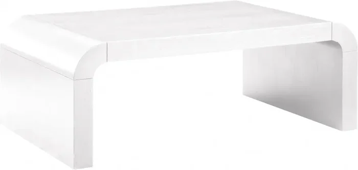 Meridian Furniture – Artisto Coffee Table in White – 888White-CT