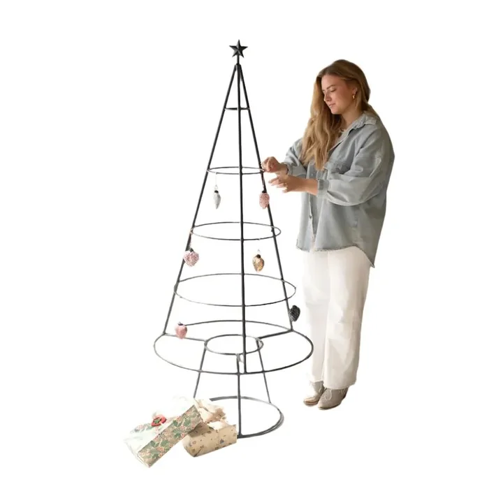 Metal Tree Ornament Display