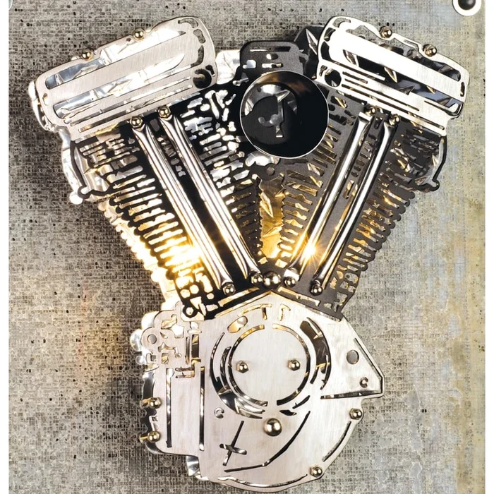 Meyda Tiffany 15″ W Motorcycle Motor Wall Sconce