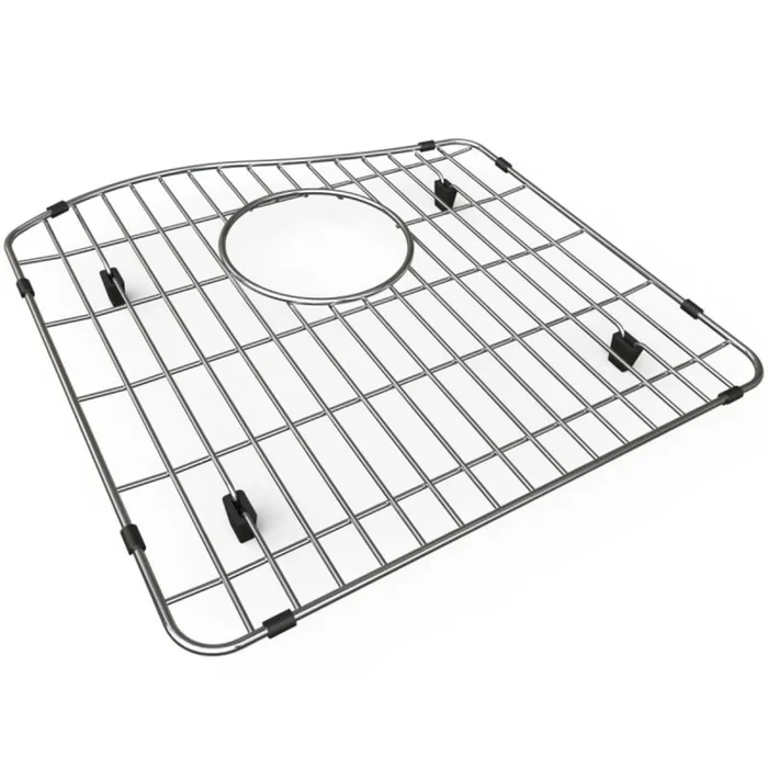Miseno 15-11/16″ L x 15-1/2″ W Stainless Steel Basin Rack with Rubber Feet