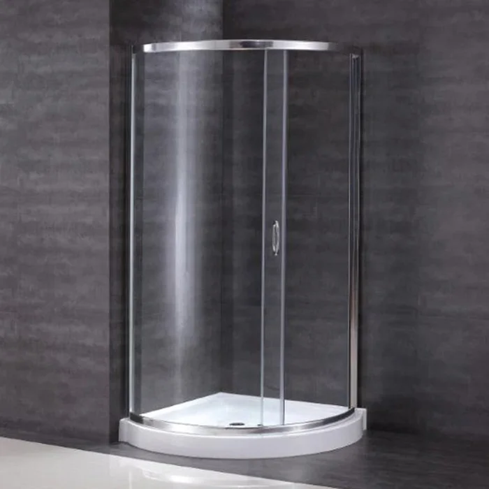 Miseno 78″ High x 38″ Wide Framed Shower Door Enclosure for Corner Installations – Acrylic Shower Base Included