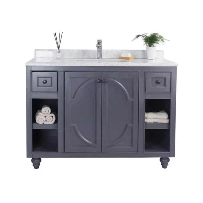 Miseno Spazio 48″ Free Standing Vanity with Vanity Top and Undermount Sink