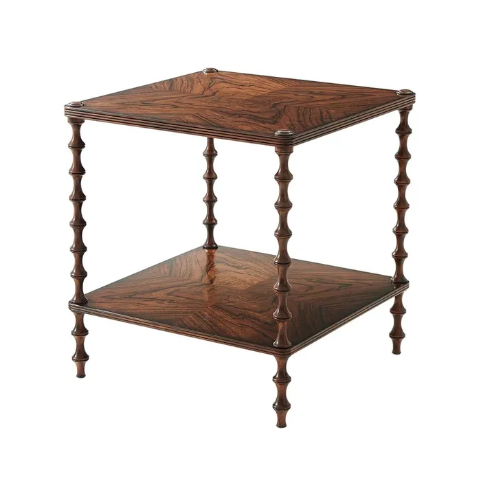 Modern Walnut Side Table