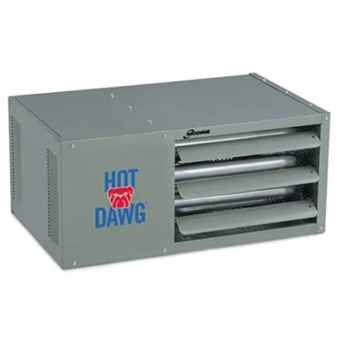 Modine 125,000 BTU – Power Vented Liquid Propane Unit Heater – Aluminized Steel Heat Exchanger – 80% Thermal Efficiency