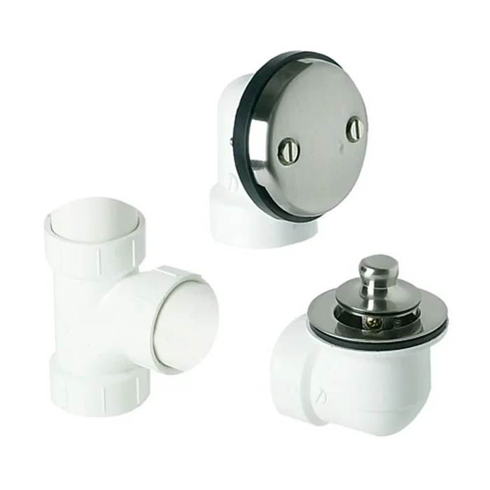 Mountain Plumbing ABS Plumber’s Half Kit with Economy Lift & Turn Trim (Two Hole Face Plate)