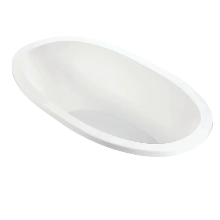 MTI Baths Adena 3 66″ Drop In DoloMatte Air Tub with Left or Right Drain