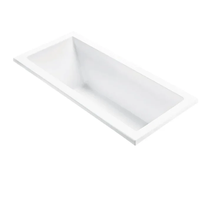 MTI Baths Andrea 1 72″ Drop In DoloMatte Stream Air Tub with Left or Right Drain