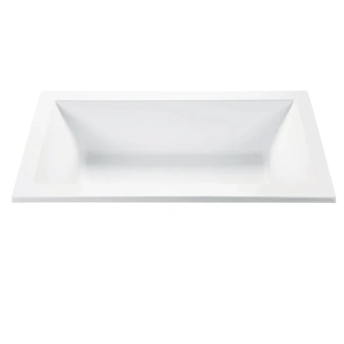 MTI Baths Andrea 16 72″ Undermount DoloMatte Air Tub with Center Drain