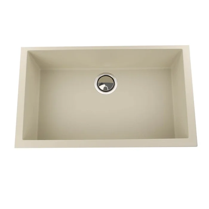 Nantucket Sinks Large Single Bowl Undermount Granite Composite Sand