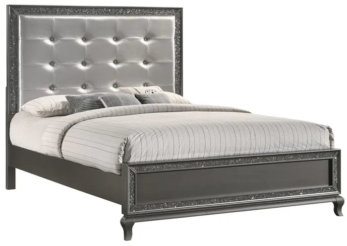 New Classic Furniture Park Imperial 9 Drawer Lingerie Chest in Pewter