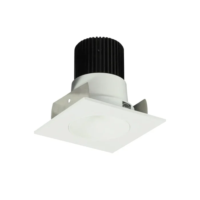 Nora Lighting Iolite 2″ LED Square Recessed Trim – 4000K – 1000 Lumens – Round Aperture