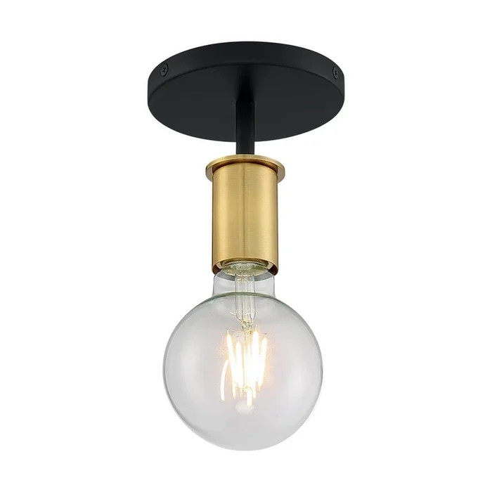 Nuvo Ryder 1 Light Semi Flush