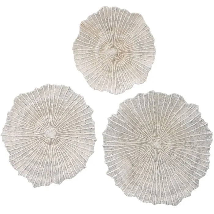 Ocean Gems Coral Wall Sculpture (set of 3)