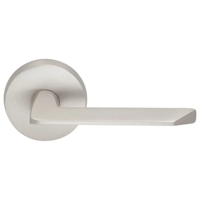 Omnia Passage Door Lever Set with 237 Style Handle and Round Rose
