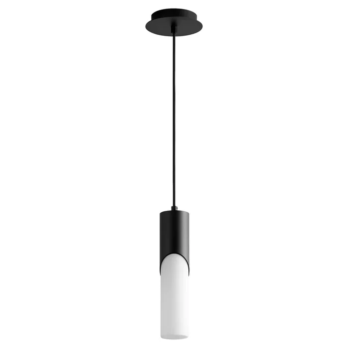 Oxygen Ellipse 3-668-115 Pendants – Black 13″ Glass Modern Design