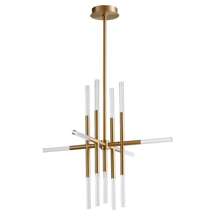 Oxygen Moxy 3-697-40 Chandelier – Aged Brass