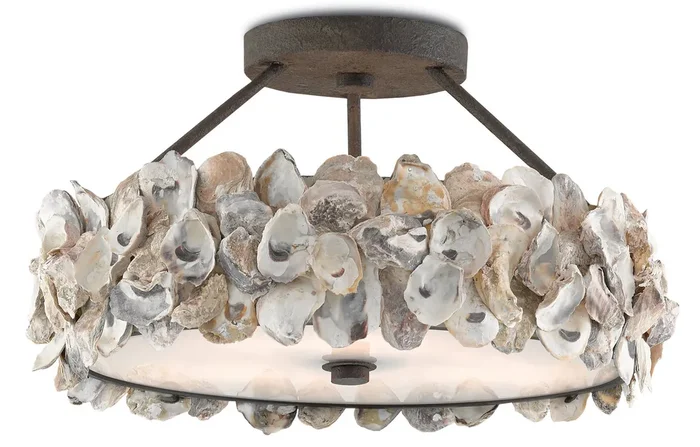 Oyster Semi-Flush Mounts