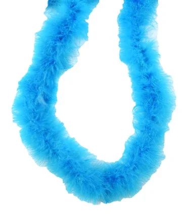 Pack of 3 Turquoise Blue Fluffy Craft Boas – 2 Yards