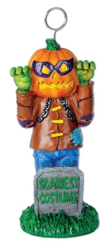 Pack of 6 Halloween Franken-Pumpkin Scariest Costume Trophy 6″
