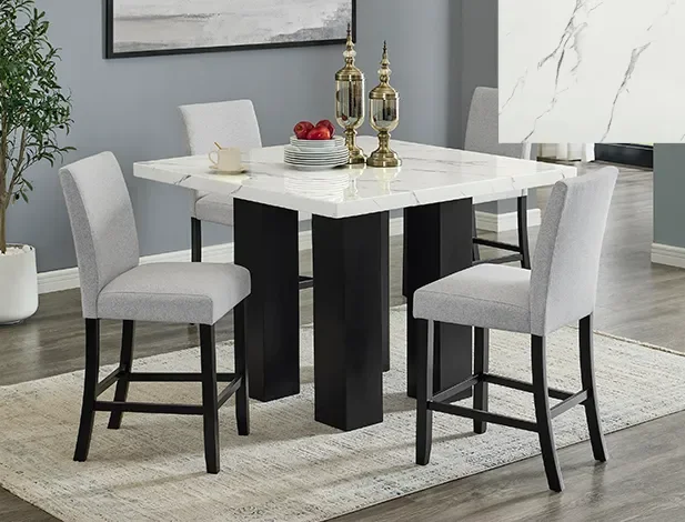 Parkside 5 Pc Counter Height Dining Set
