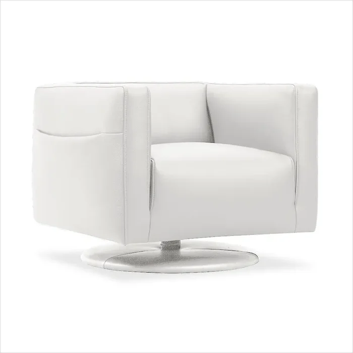 Pascal Swivel Chair – White