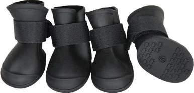 Pet Life Elastic Protective Multi-Usage All-Terrain Rubberized Dog Shoes