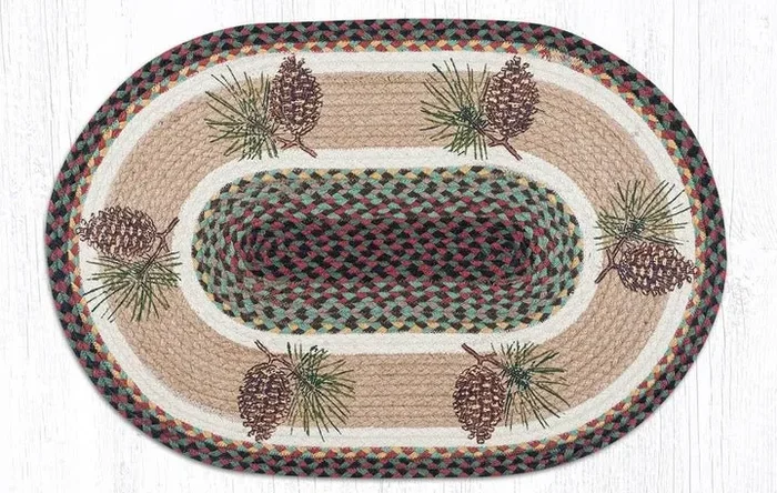 Pinecone Braided Rug