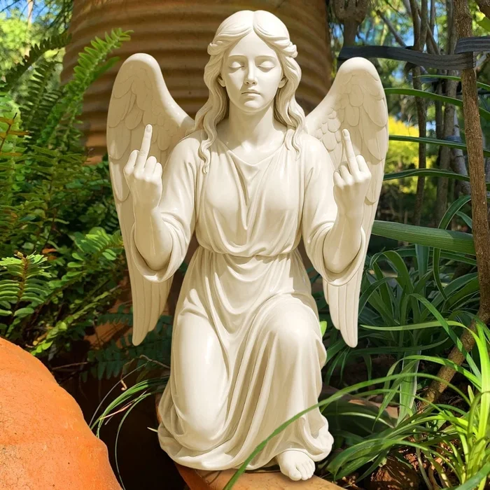 Prayer Angel with Attitude