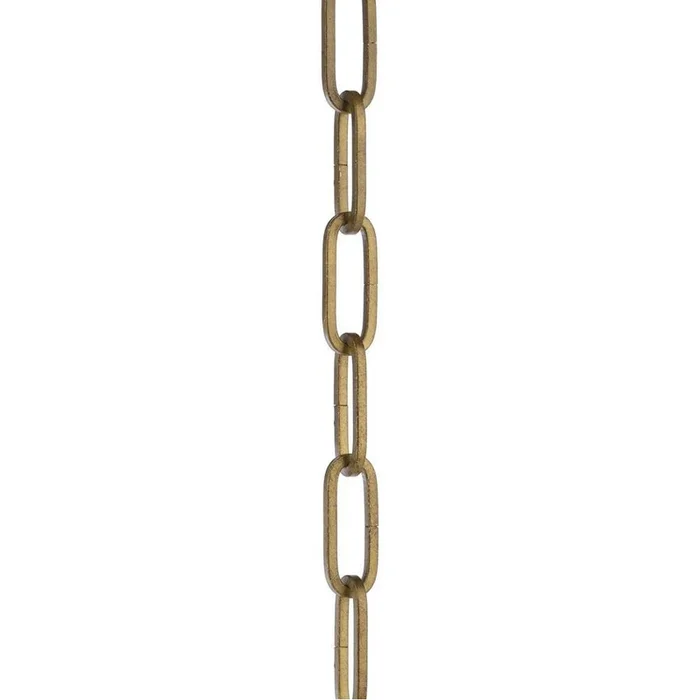Progress Lighting 48-inch 9-gauge Gold Ombre Square Profile Accessory Chain